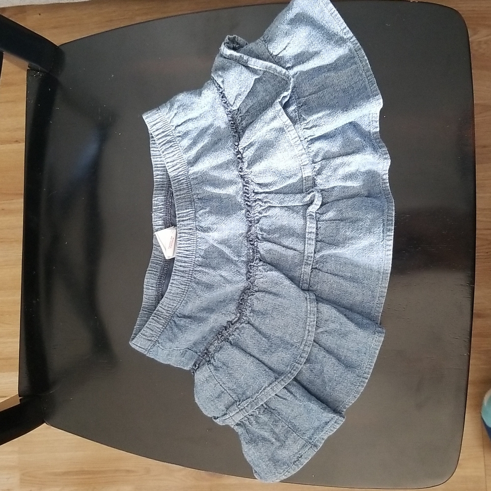 EUC sketchy jean skort size 4/5